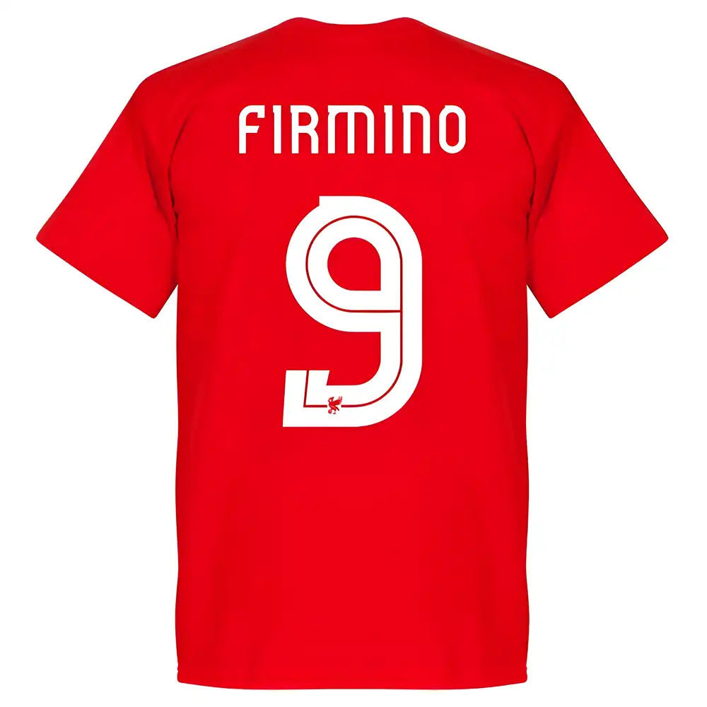 Liverpool Firmino 9 Team T-Shirt - Red_1