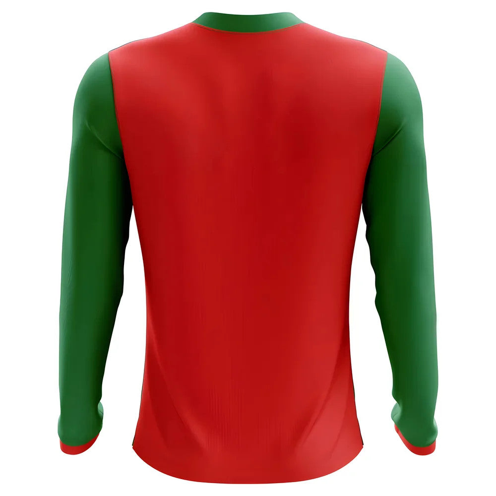 2025-2026 Morocco Long Sleeve Home Concept Football Shirt_1