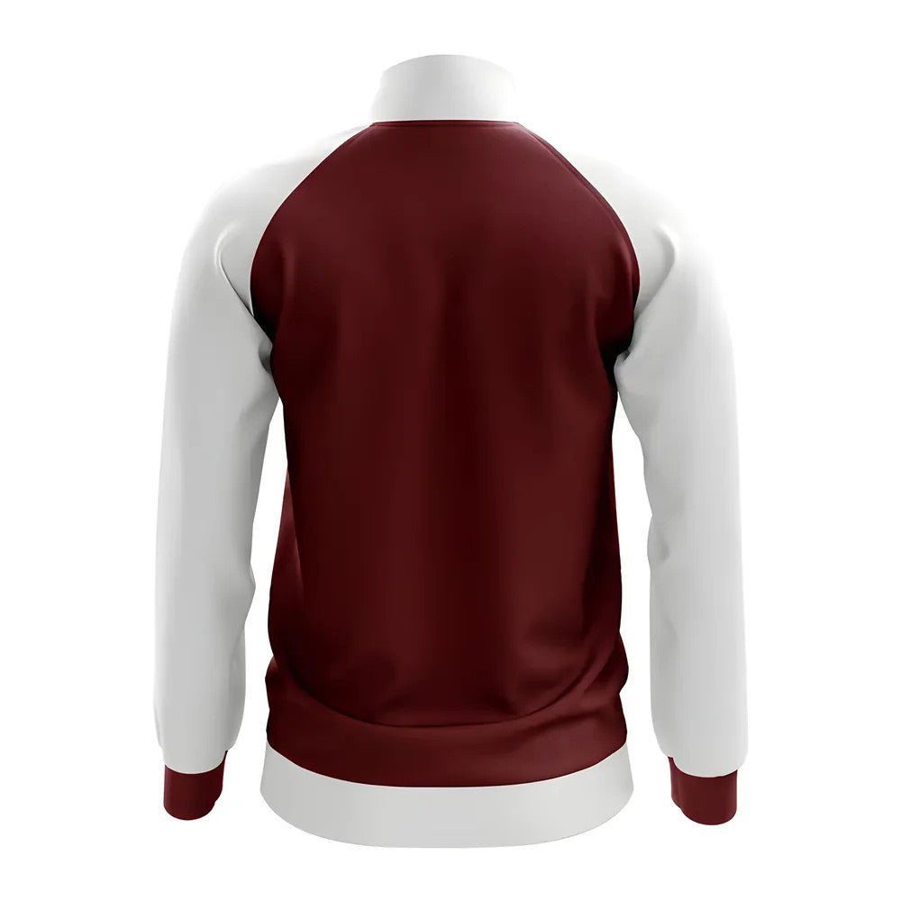 Latvia Concept Football Track Jacket (Red)_1