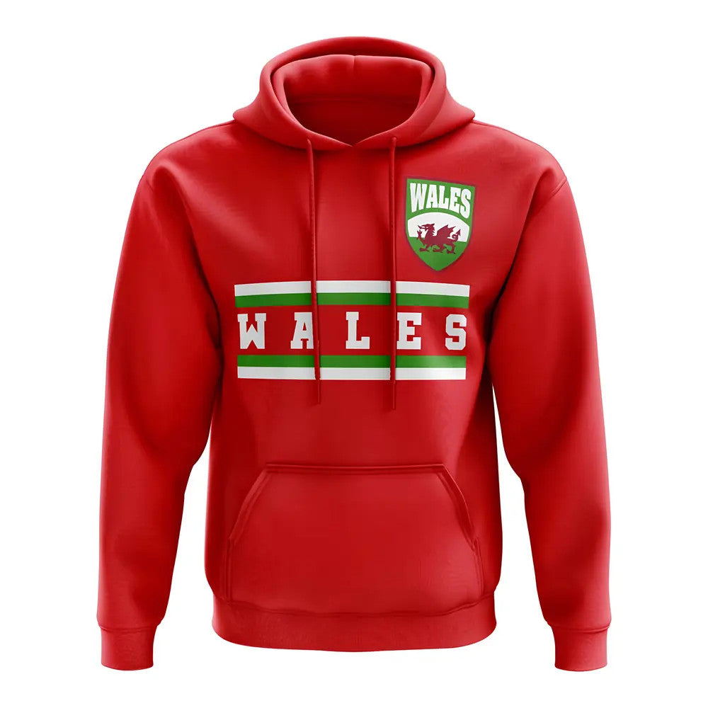 Wales Core Football Country Hoody (Red)_1