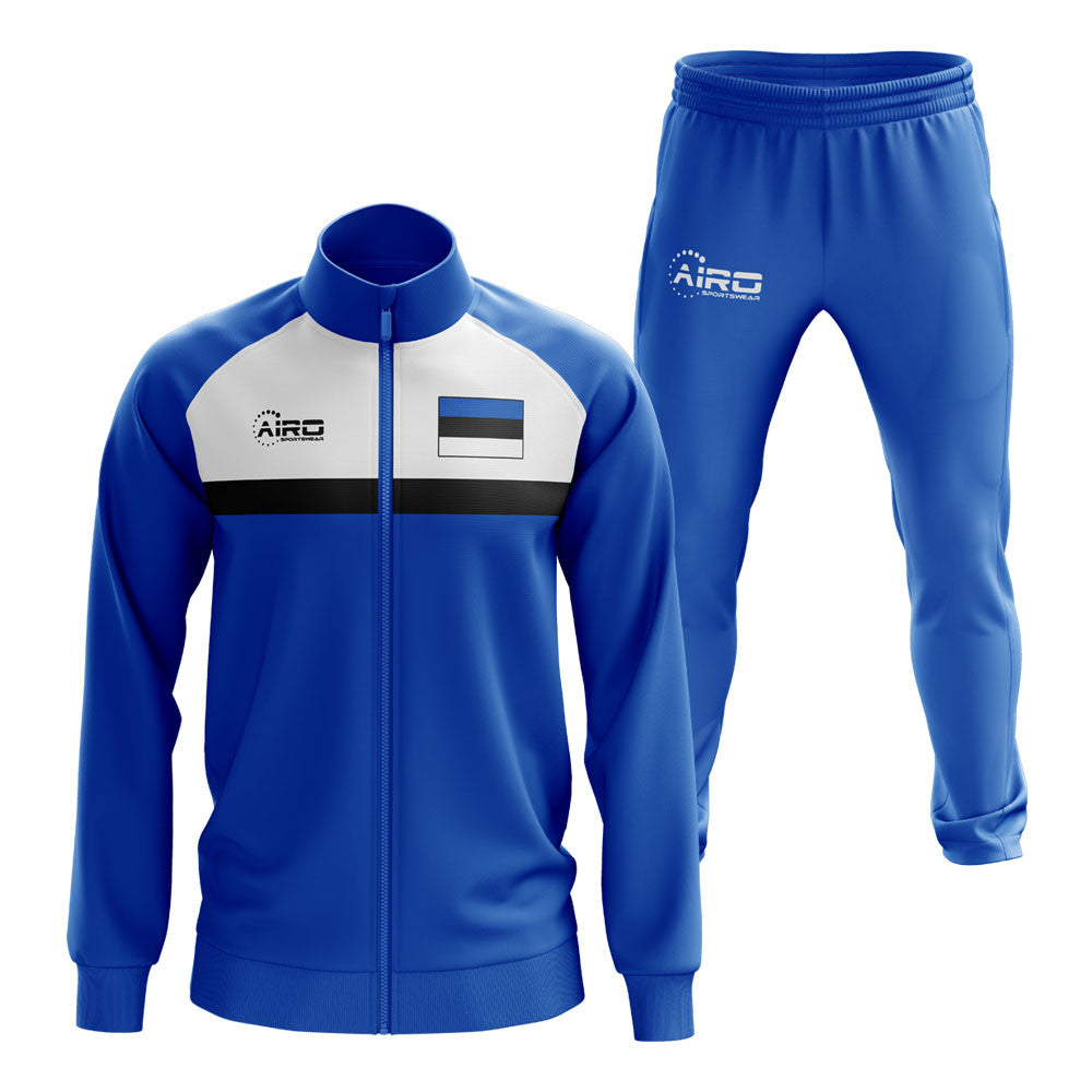 Estonia Concept Football Tracksuit (Royal)_1