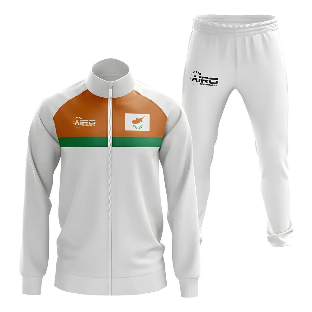 Cyprus Concept Football Tracksuit (White)_1