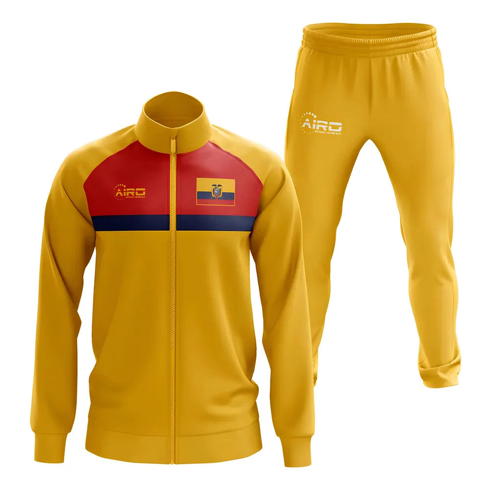 Ecuador Concept Football Tracksuit (Yellow)_1