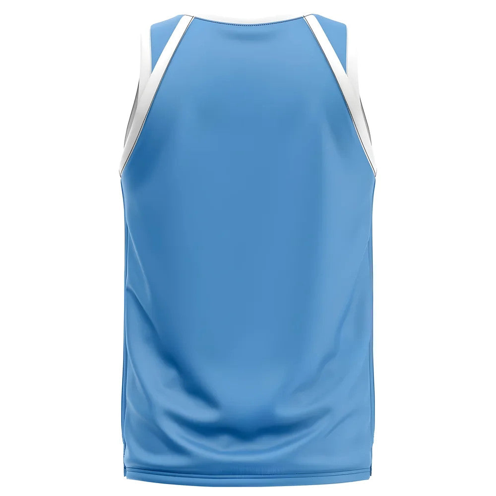 Argentina Home Concept Basketball Shirt - Kids_1