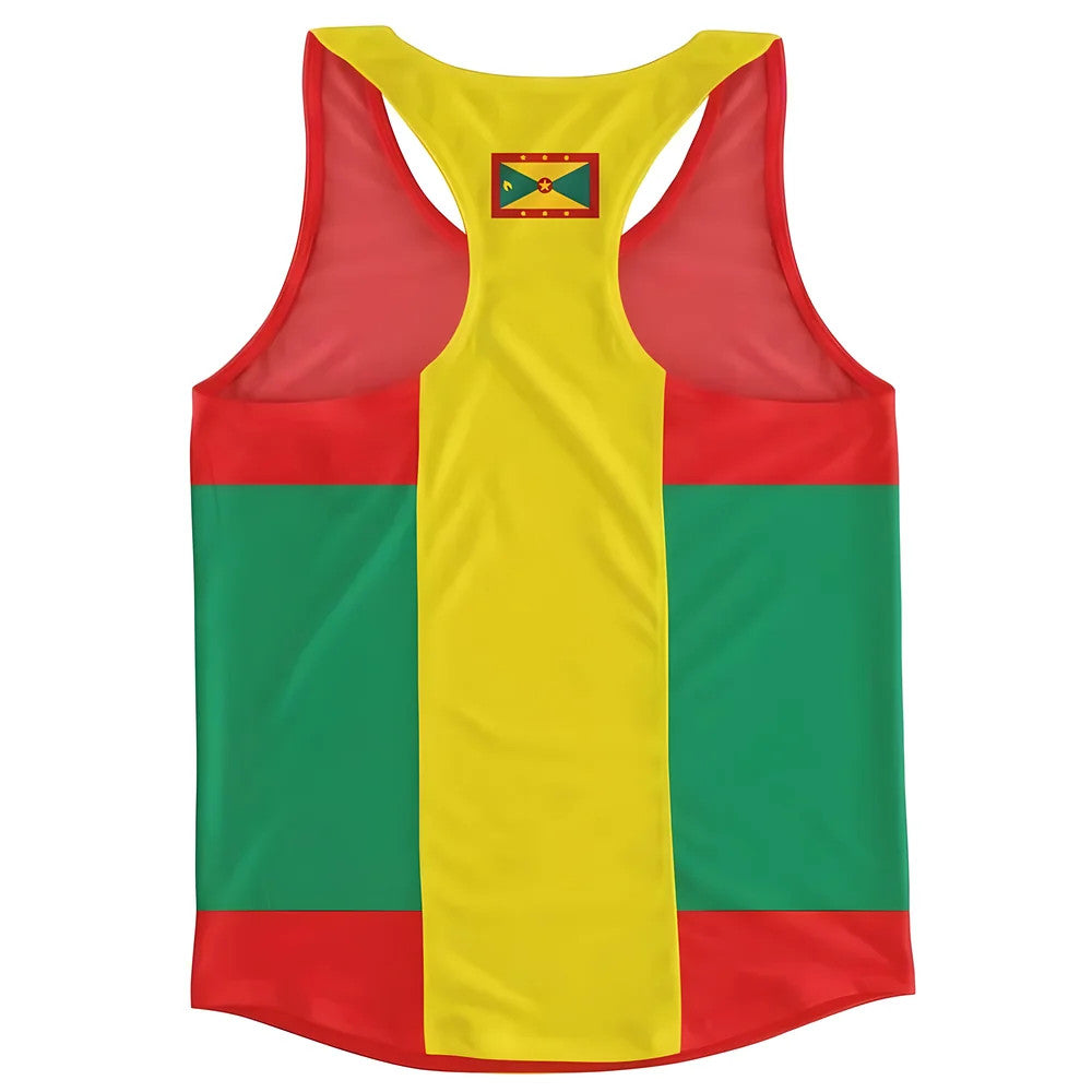 Grenada Flag Running Vest_1