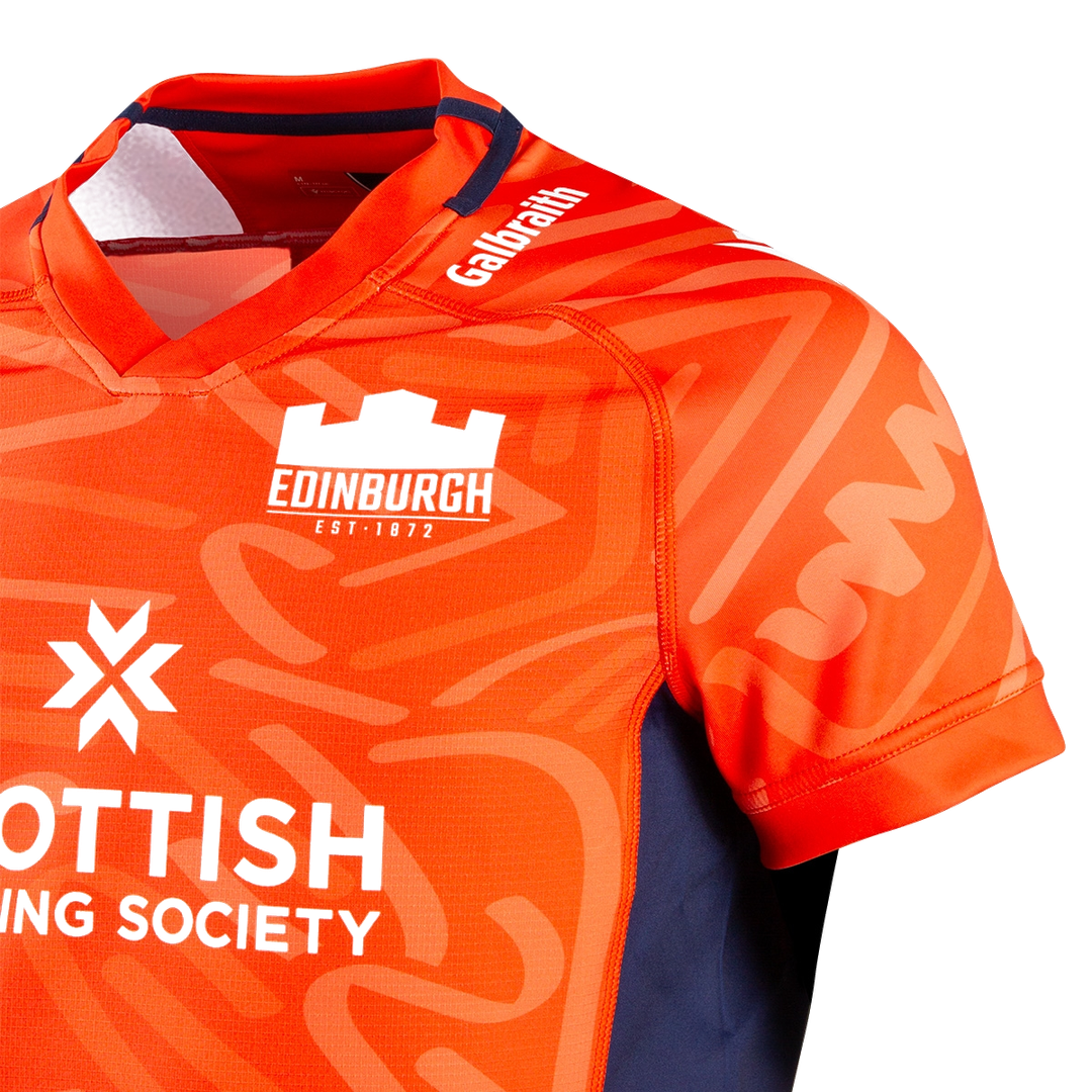 2026-2027 Edinburgh Rugby Training Shirt (Orange)_3