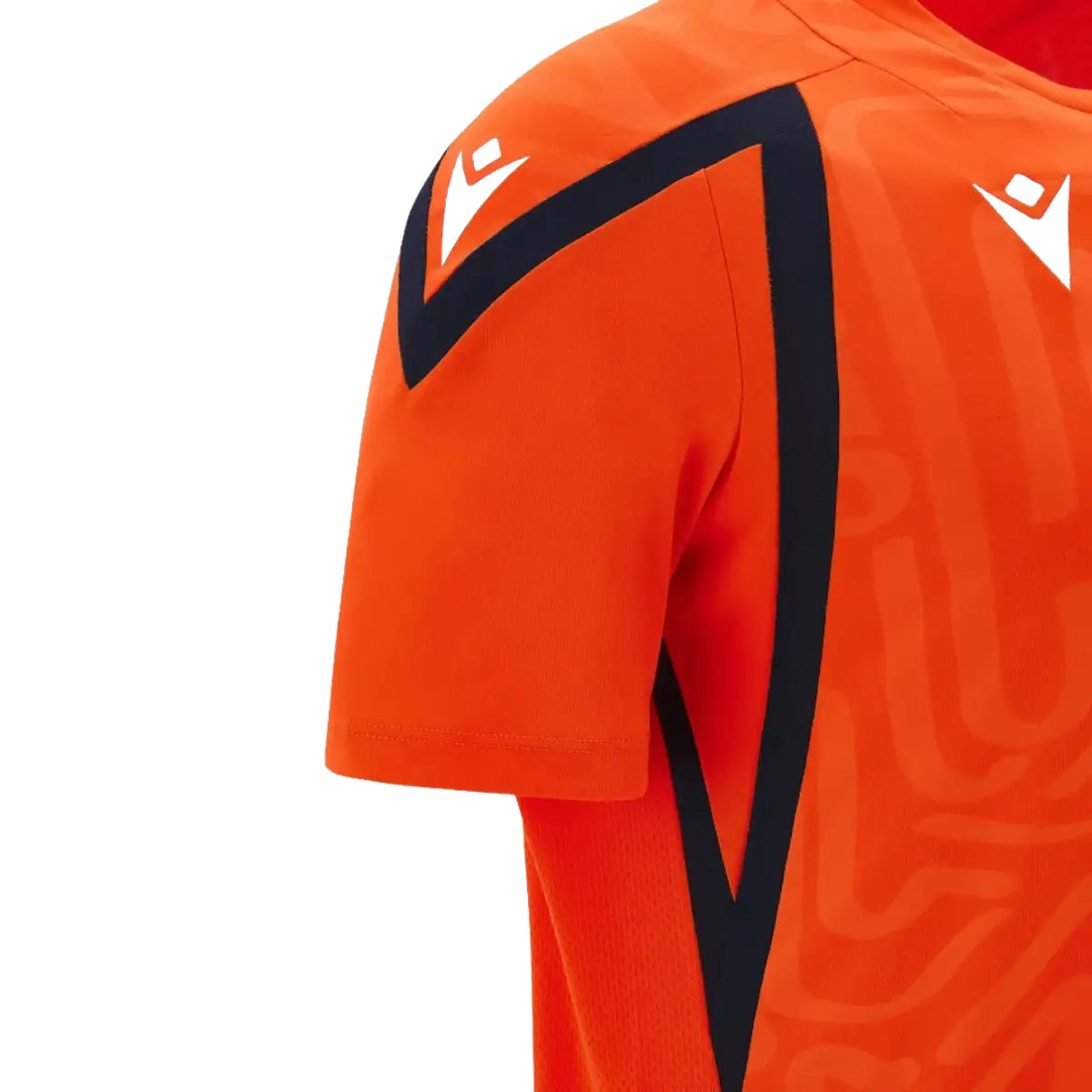 2026-2027 Edinburgh Rugby Poly Training Shirt (Orange)_3