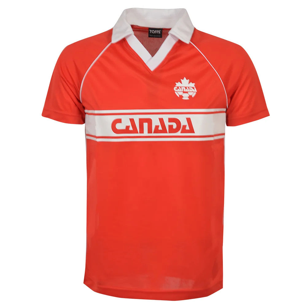 Canada 1983 - 84 Retro Football Shirt_1