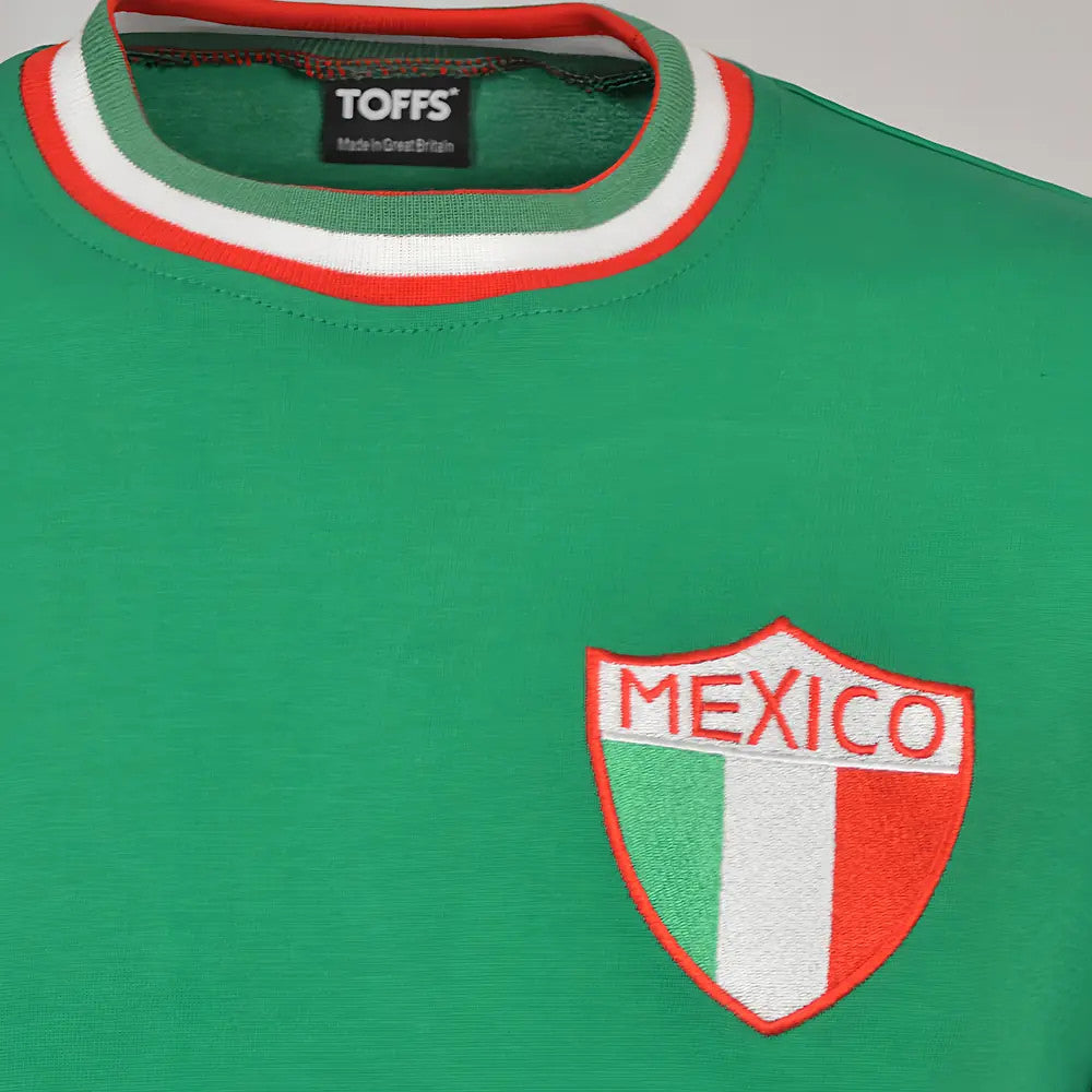 Mexico 1966 Retro Football Shirt_1