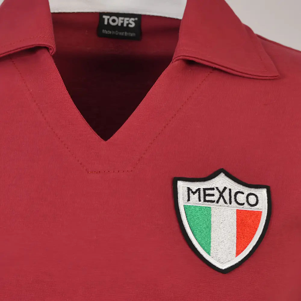 Mexico 1958 Retro Football Shirt_1