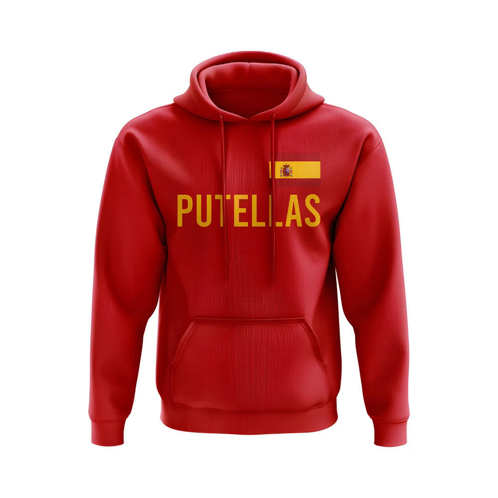 Alexia Putellas Spain Name Hoody (Red)_1