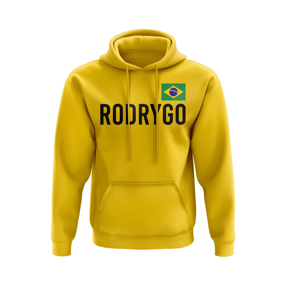 Rodrygo Brazil Name Hoody (Yellow)_1