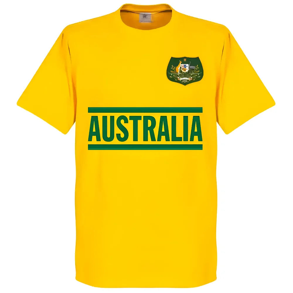 Australia WC Team T-Shirt - Yellow_1