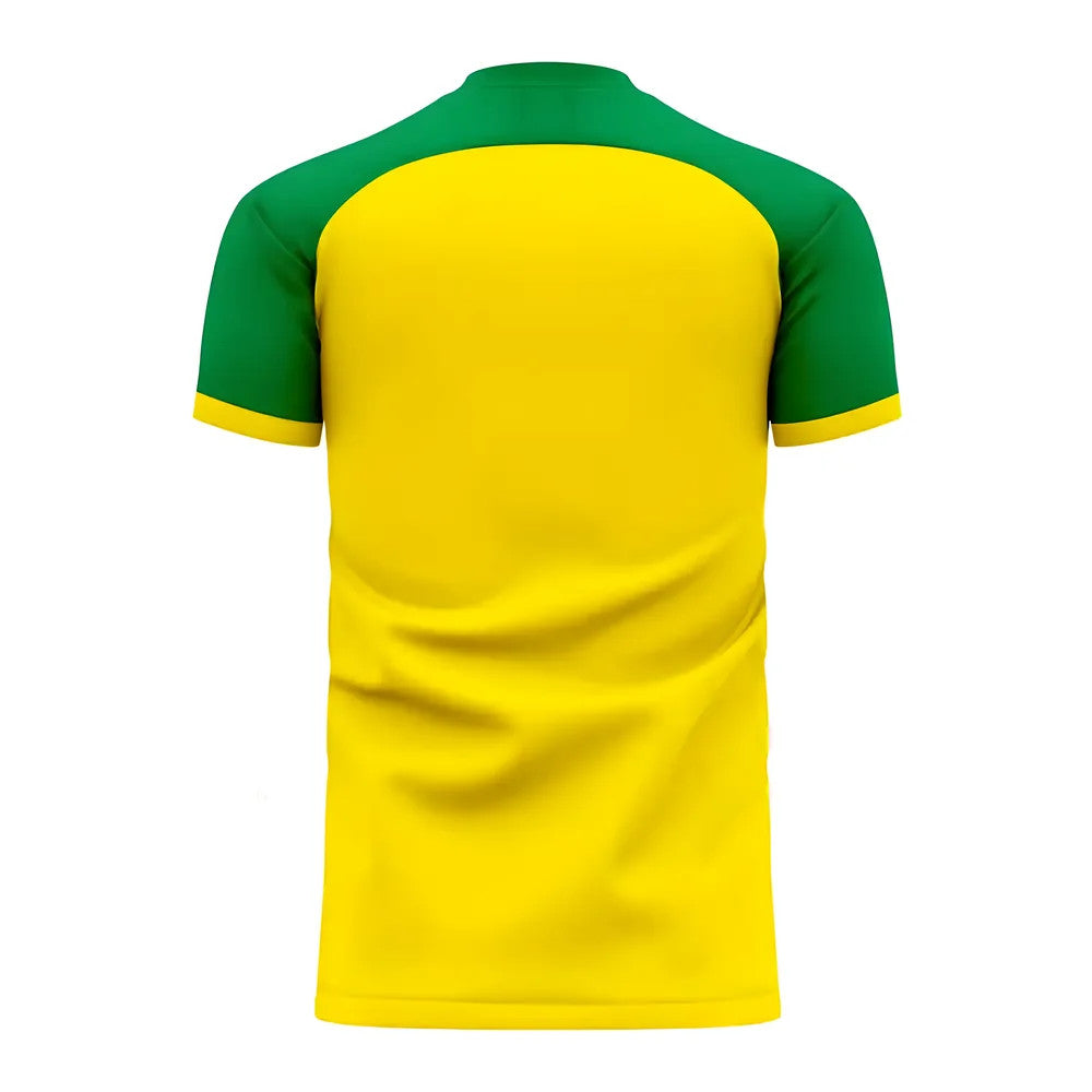 Nantes 2025-2026 Home Concept Football Kit (Libero) - Kids_1