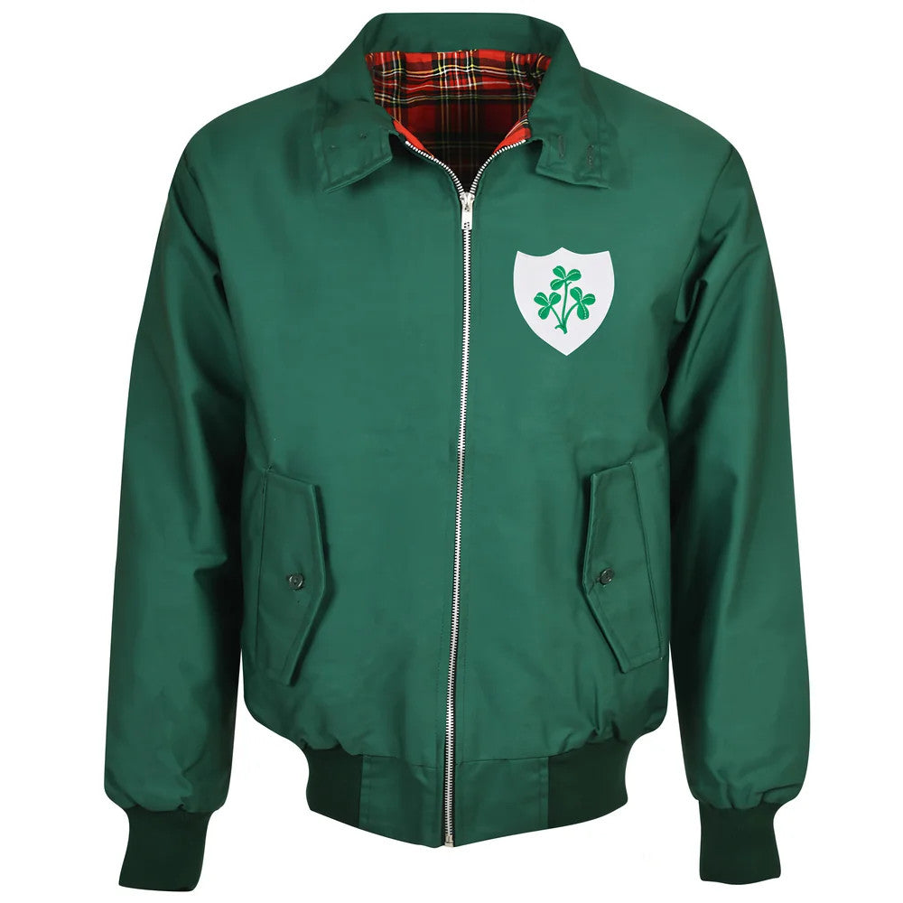 Ireland Rugby Green Harrington Jacket_1