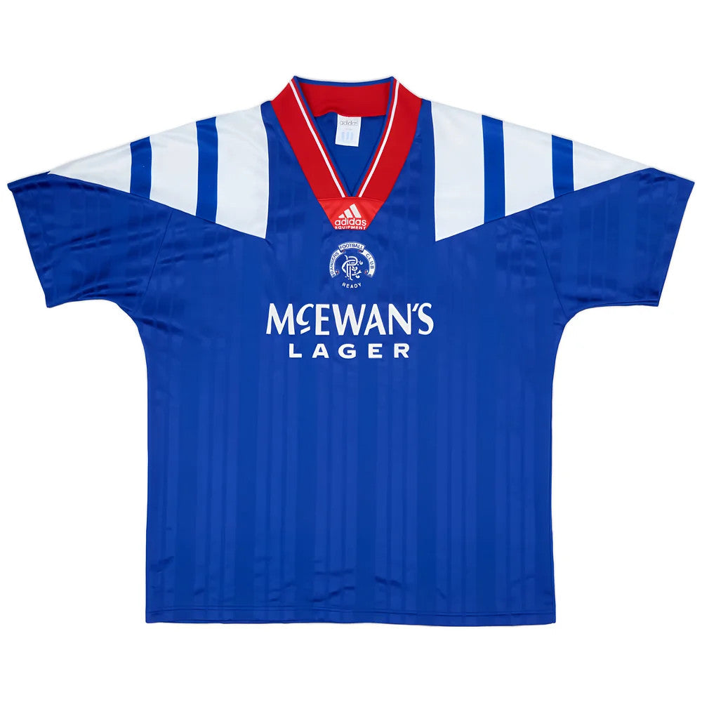 Rangers 1992-94 Home Shirt (S) (Good)_0