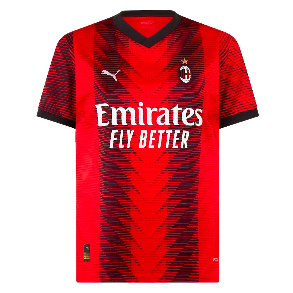 2023-2024 AC Milan Home Shirt (Rafa Leao 10)_4