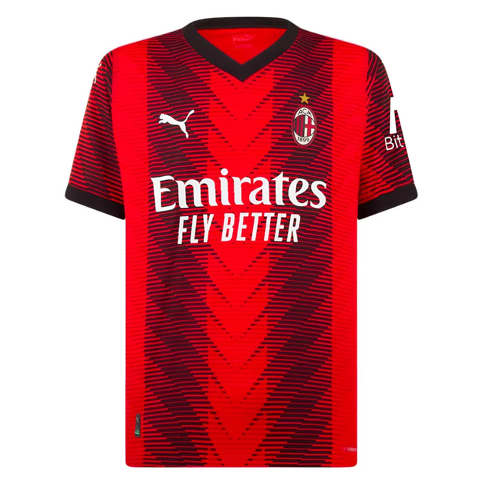 2023-2024 AC Milan Home Authentic Shirt (Ibrahimovic 11)_4