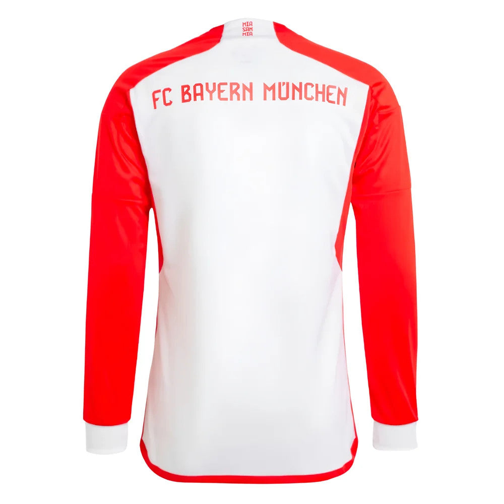 2023-2024 Bayern Munich Long Sleeve Home Shirt (Kids)_1