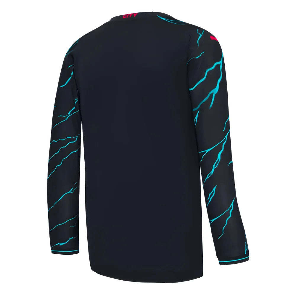 2023-2024 Man City Long Sleeve Third Shirt_1