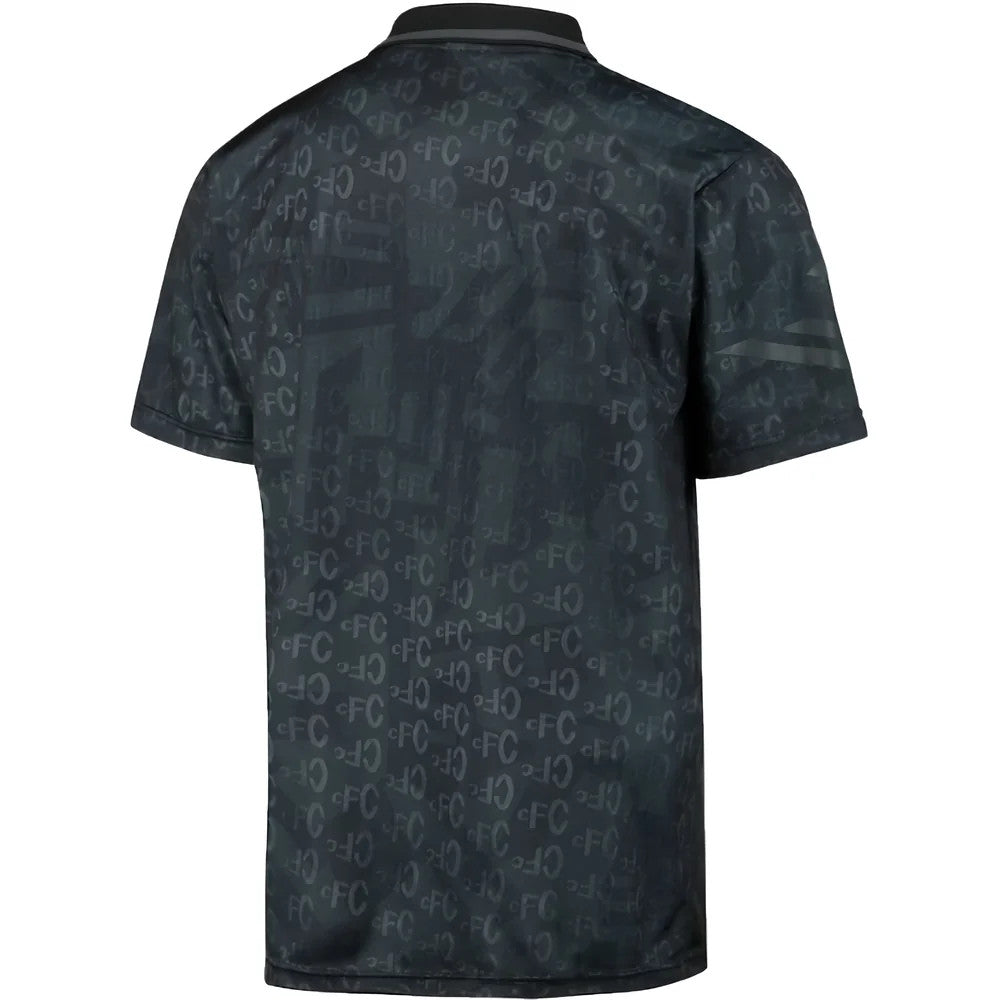 Chelsea 1992 Black Out Retro Football Shirt_1