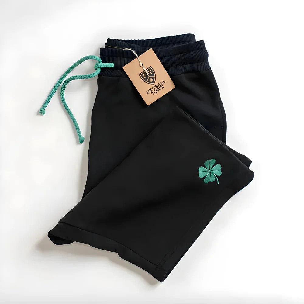 Celtic Clover Shorts (Black)_1