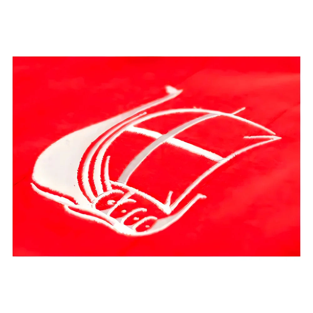 Denmark De Rød-hvide Home Retro Football Shirt_1