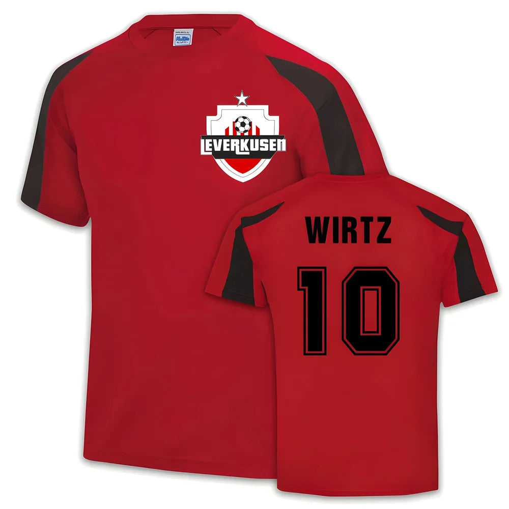 Bayer Leverkusen Sports Training Jersey (Florian Wirtz 10)_1