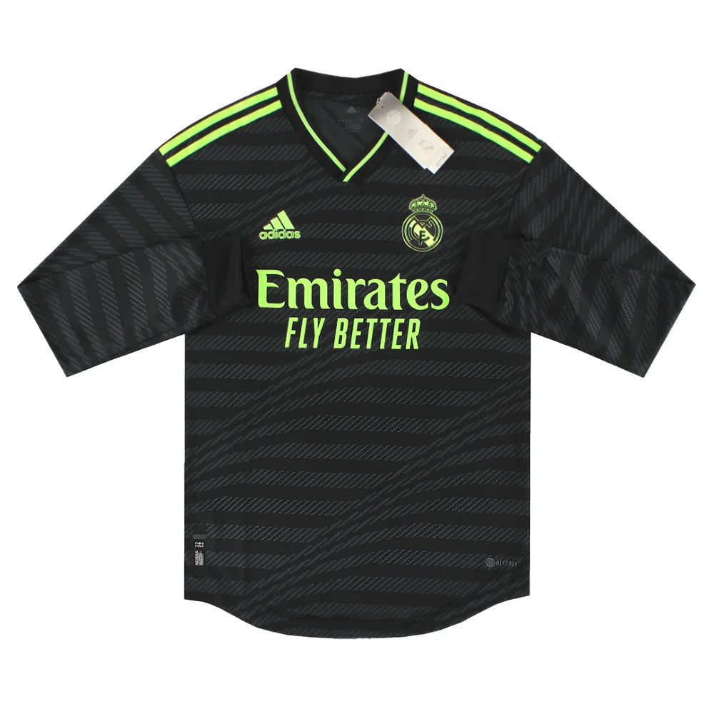 2022-2023 Real Madrid Authentic Long Sleeve Third Shirt_1