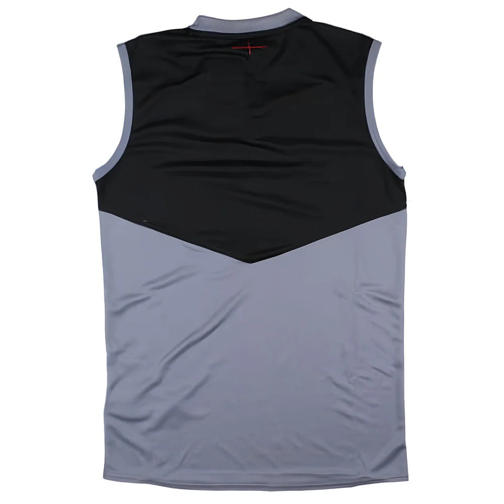 2024-2025 England Rugby Sleeveless Jersey O2 (Grey) - Kids_1