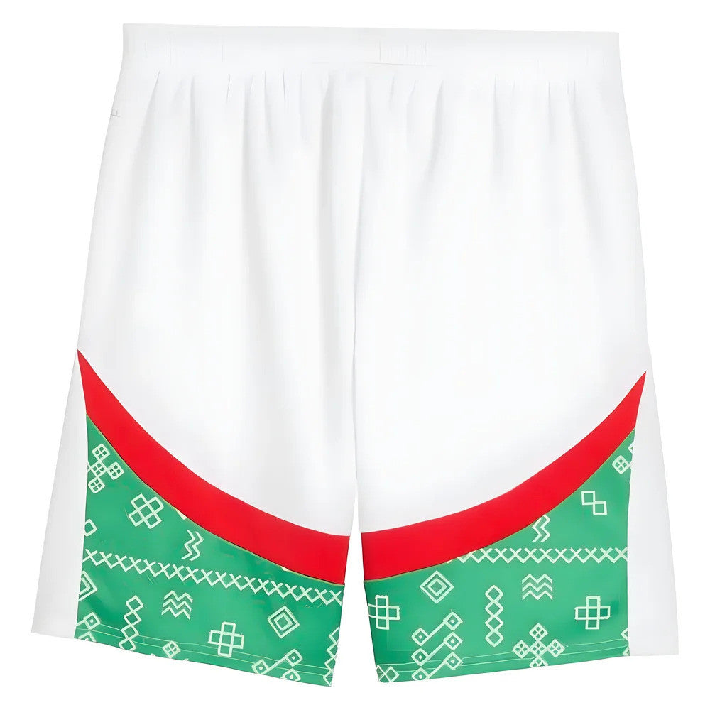 2024-2025 Morocco Home Shorts (White)_1