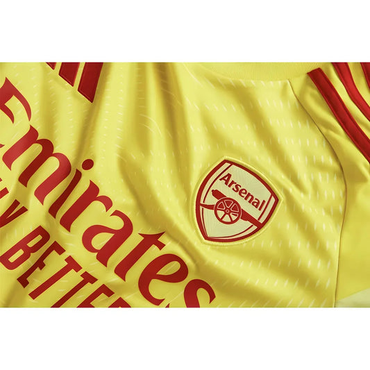 2025-2026 Arsenal Home Goalkeeper Shirt (Yellow) - Kids_3