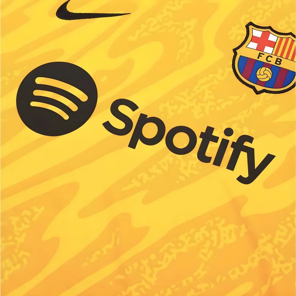 2024-2025 Barcelona Away Goalkeeper Shirt (Yellow)_3