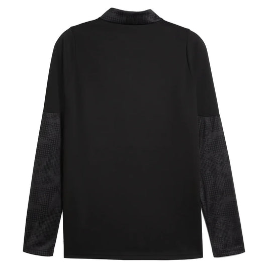 2025-2026 AC Milan Training 1/4 Zip Top (Black)_1