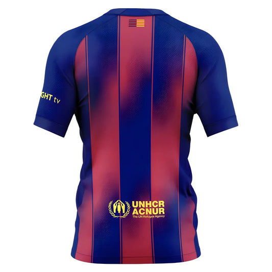2025-2026 Barcelona Home Shirt (Kids) (Ronaldinho 10)_3