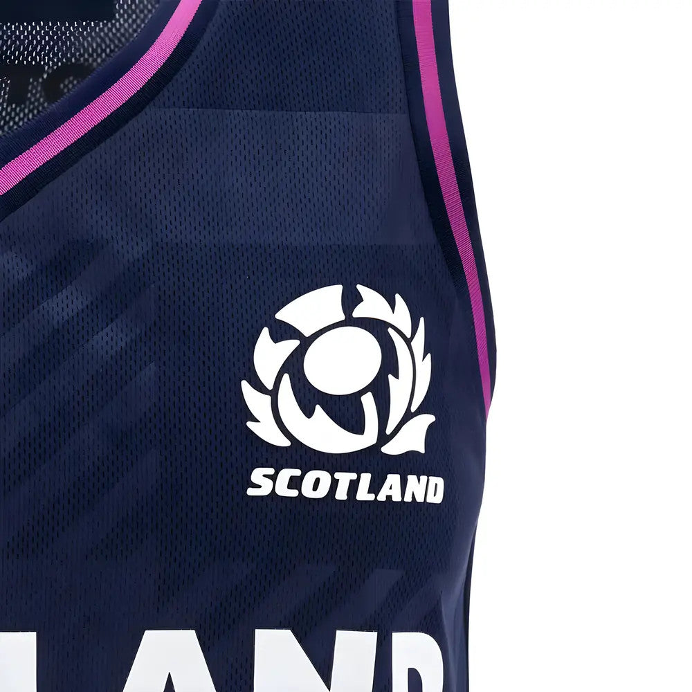 2025-2026 Scotland Rugby Training Singlet (Navy) - Womens_2