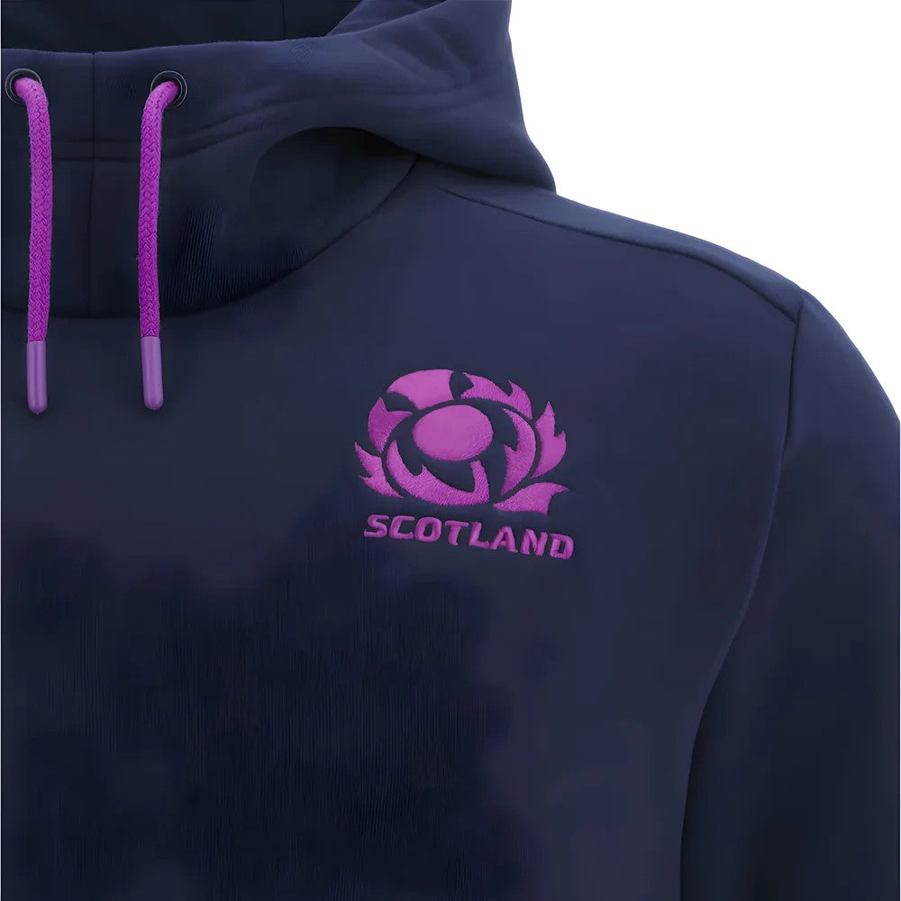 2025-2026 Scotland Rugby Travel Hoody (Navy)_2