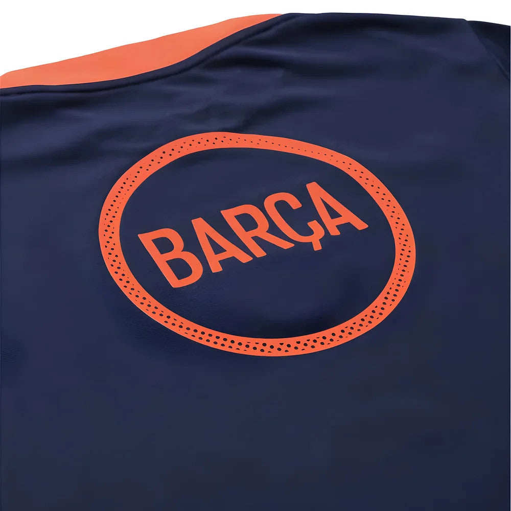 2025-2026 Barcelona T90 Third Dri-Fit Pre-Match Shirt (Navy)_3