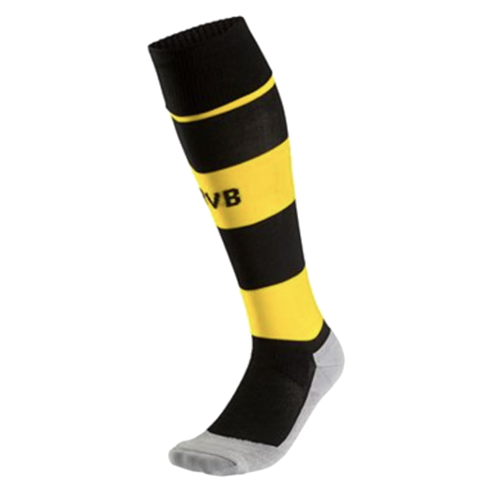 2014-2015 Borrusia Dortmund Home Socks (Black/Yellow)_1