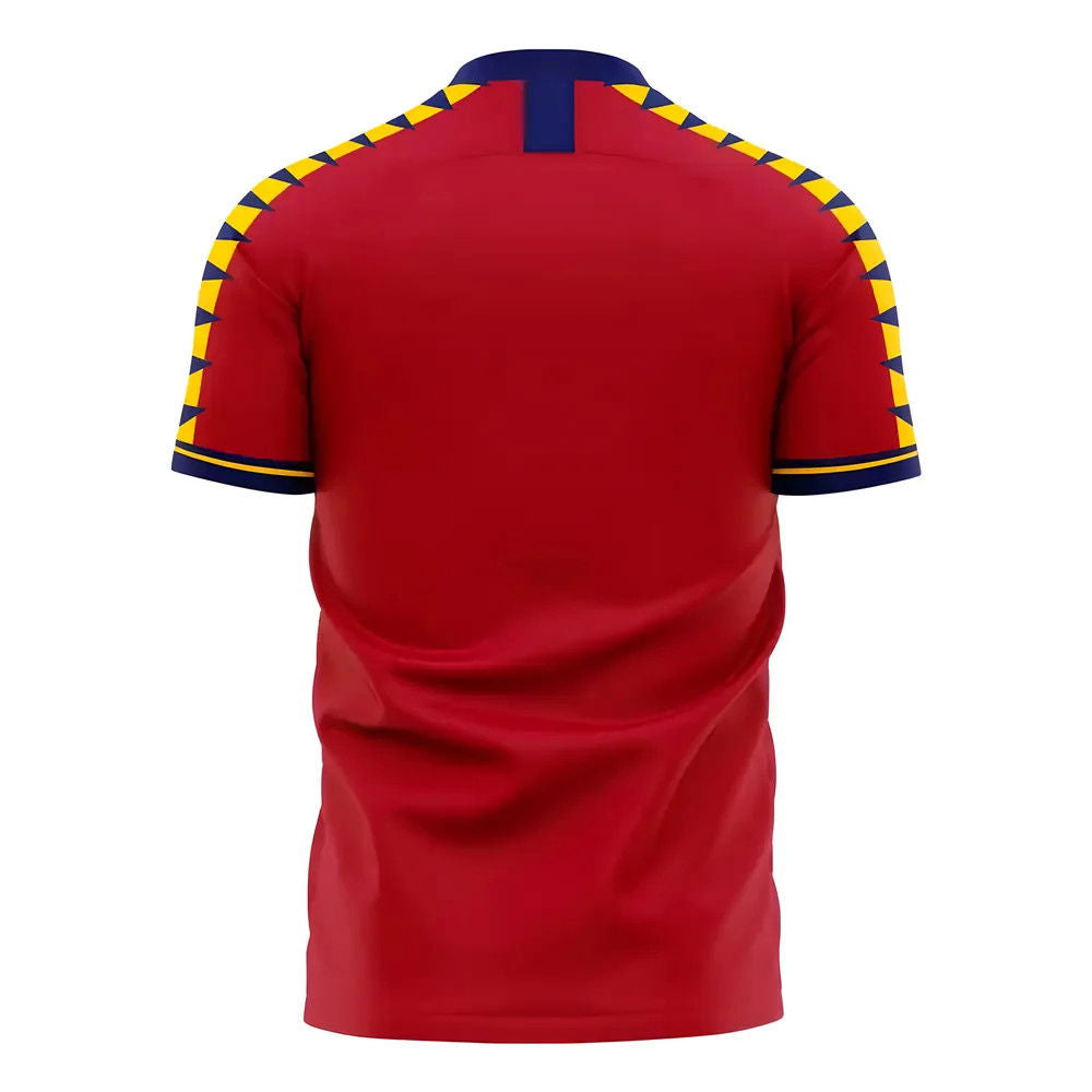 Spain 2025-2026 Home Concept Football Kit (Libero) (OLMO 19)_5