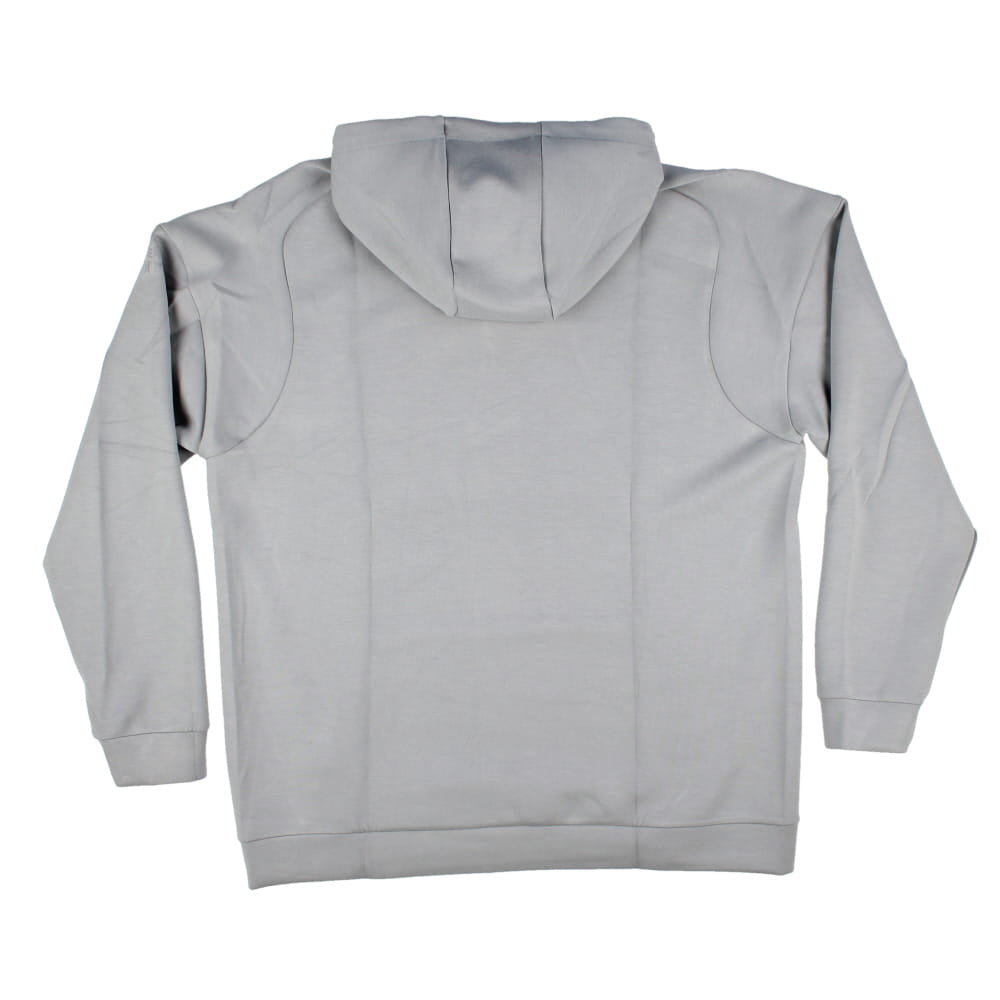 2025-2026 Leinster Rugby Travel Overhead Hoodie (Grey Marl)_1