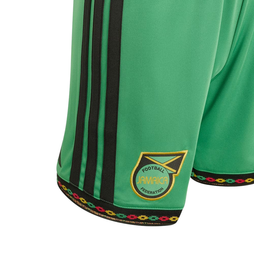 2026-2027 Jamaica Home Shorts (Green) - Kids_4