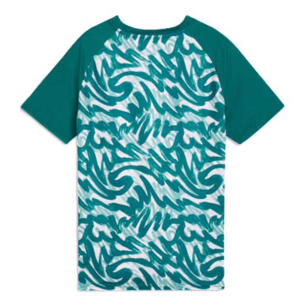 2026-2027 Portugal Warm Up Jersey (Green) - Kids_1