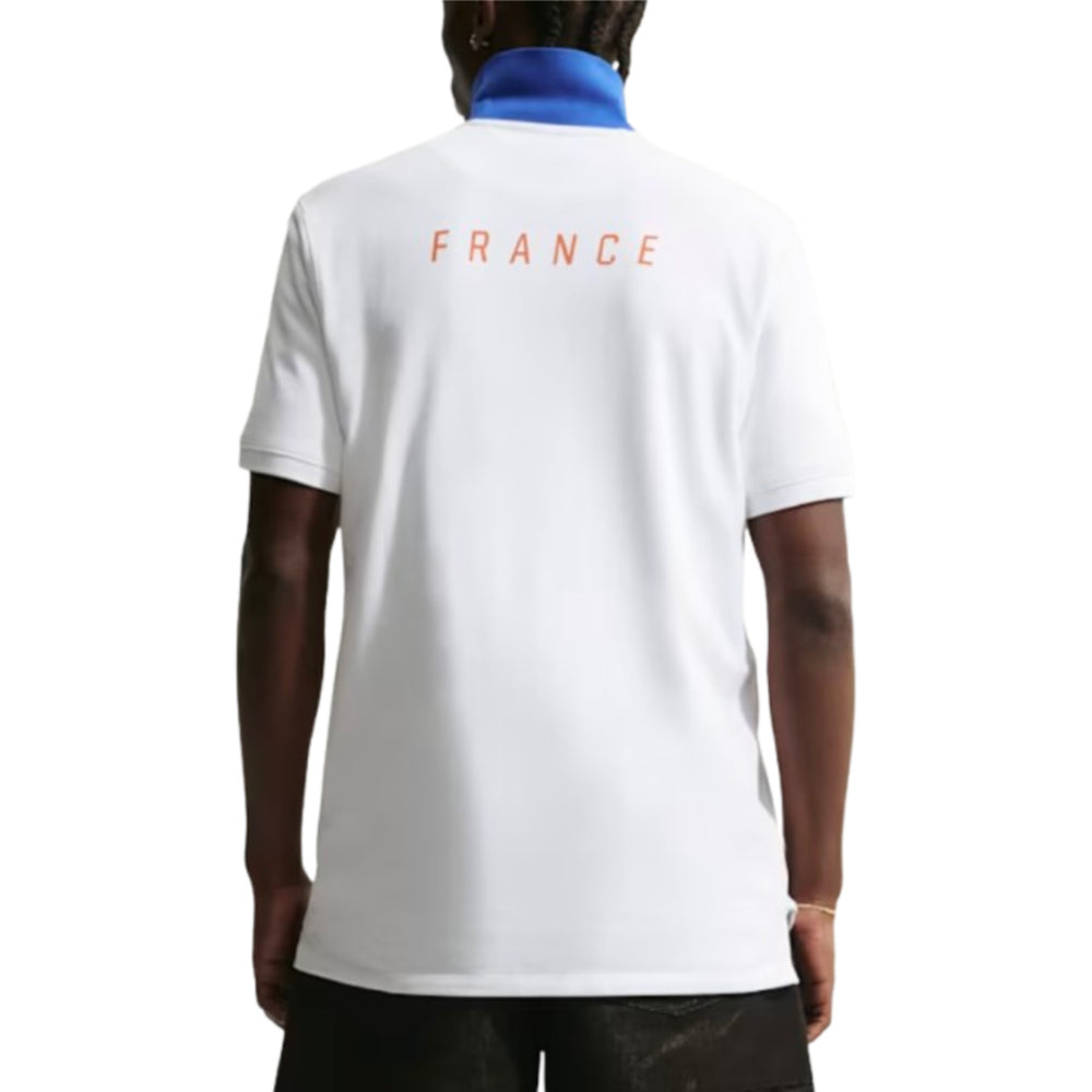 2026-2027 France The Nike Football Polo Shirt (White)_1