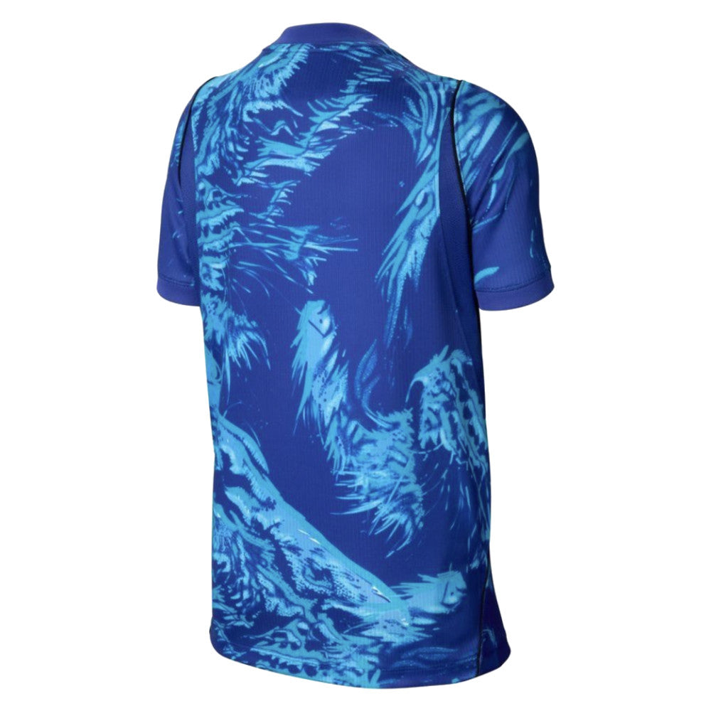 2026-2027 England Home Goalkeeper Shirt (Blue) - Kids_2