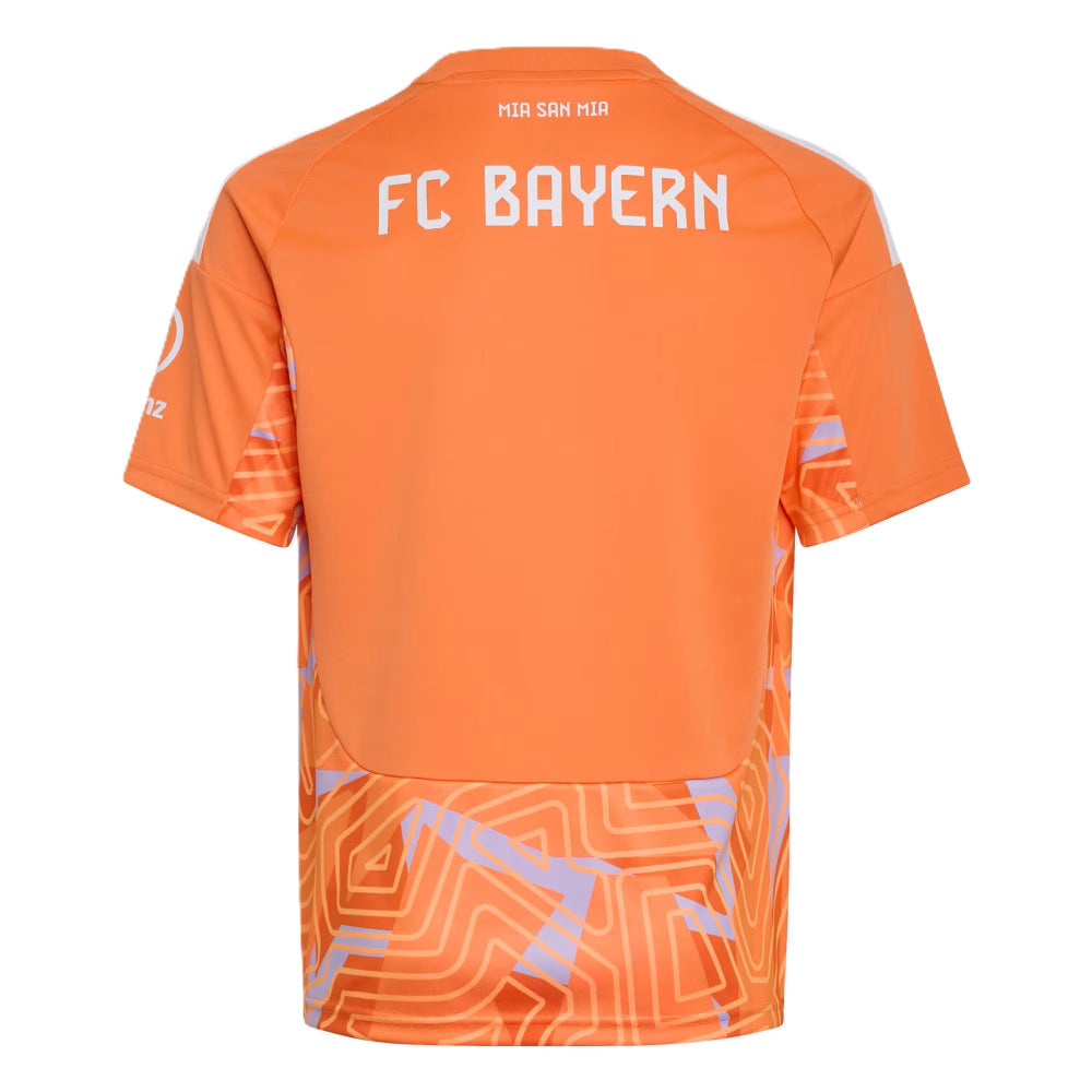 2026-2027 Bayern Munich Home Goalkeeper Shirt (Orange) - Kids_1