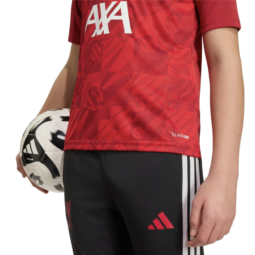2026-2027 Liverpool Pre-Match Warm Up Shirt (Active Maroon) - Kids_2