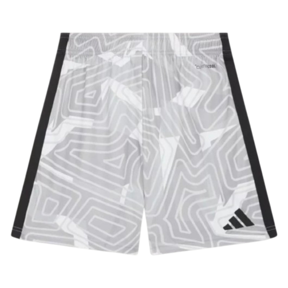 2026-2027 Arsenal Home Goalkeeper Shorts (Grey) - Kids_1