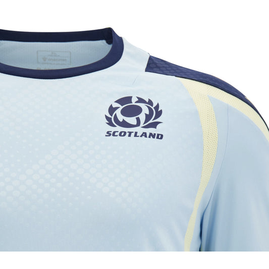 2026-2027 Scotland Rugby Training Poly LS Shirt (Blue)_1