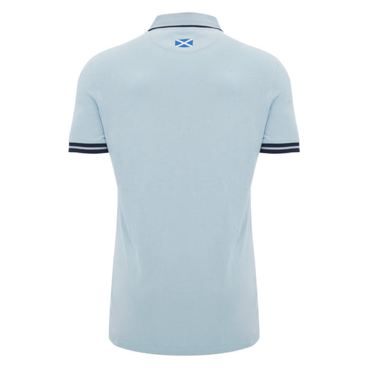 2026-2027 Scotland Rugby Travel Polo (Blue/Navy)_1